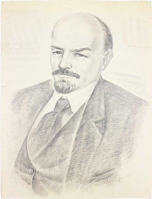 Махонин Фёдор Емельянович. Портрет В.И. Ленина 
